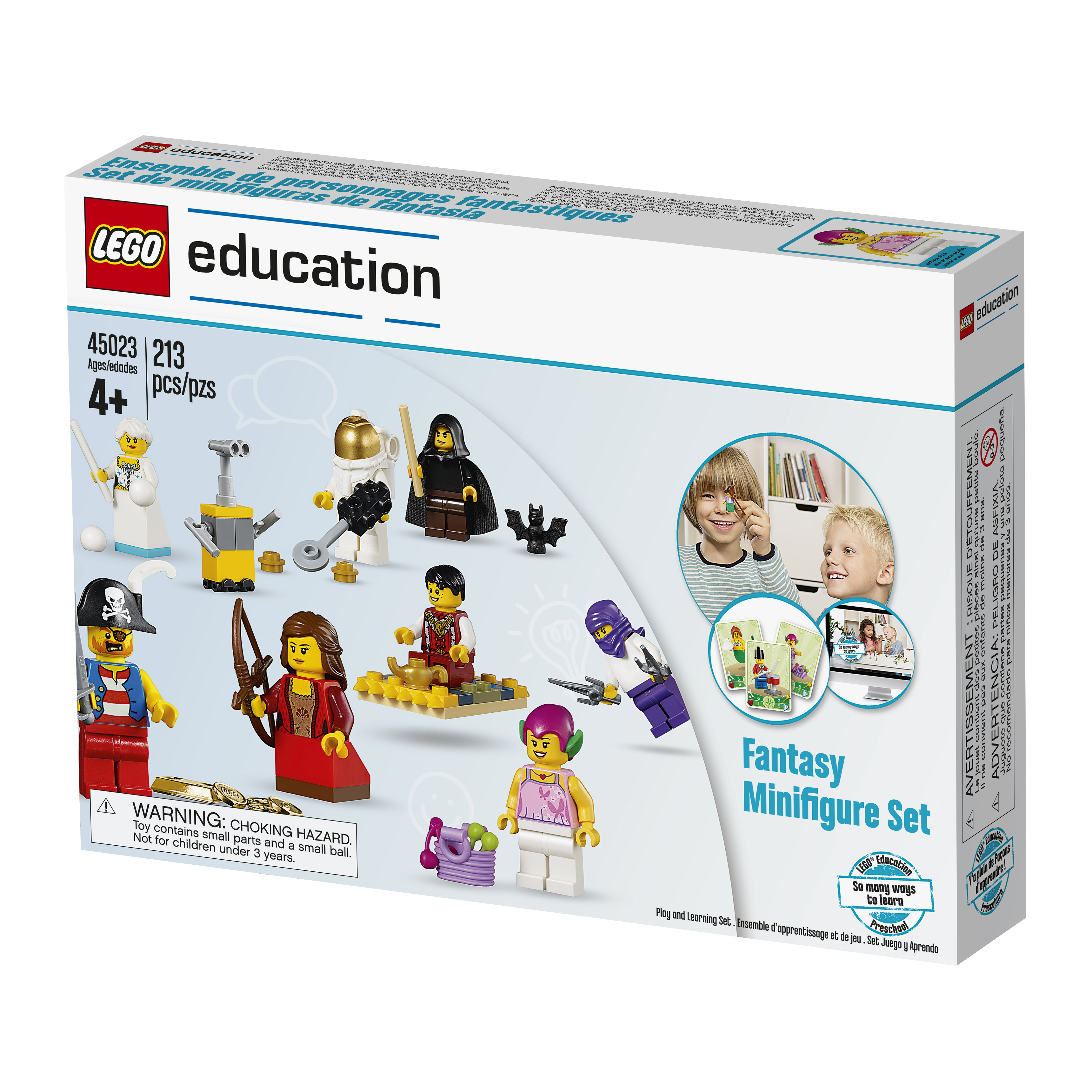 community minifigure set for role play by lego education