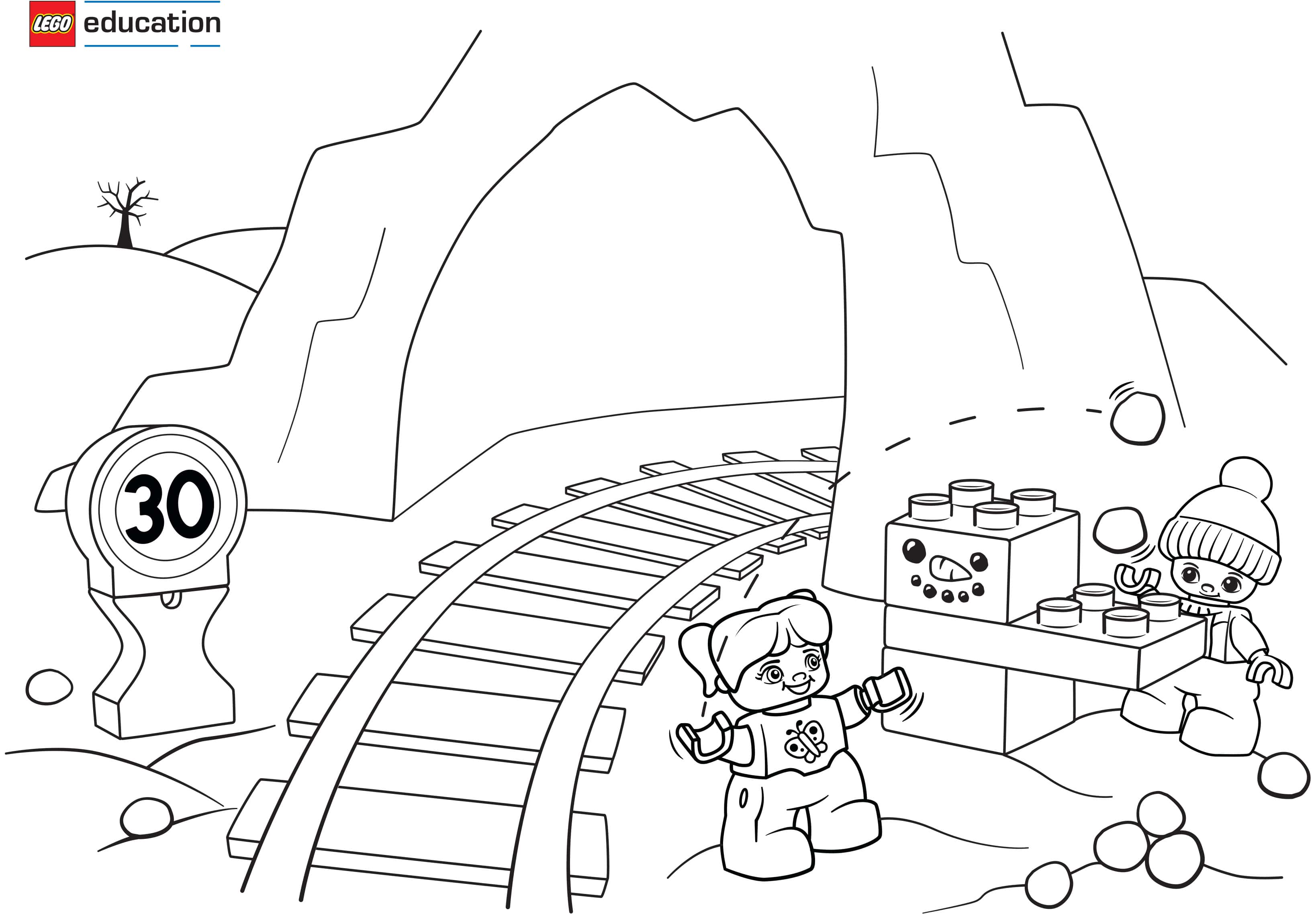 Preschool Coloring Pages – Support