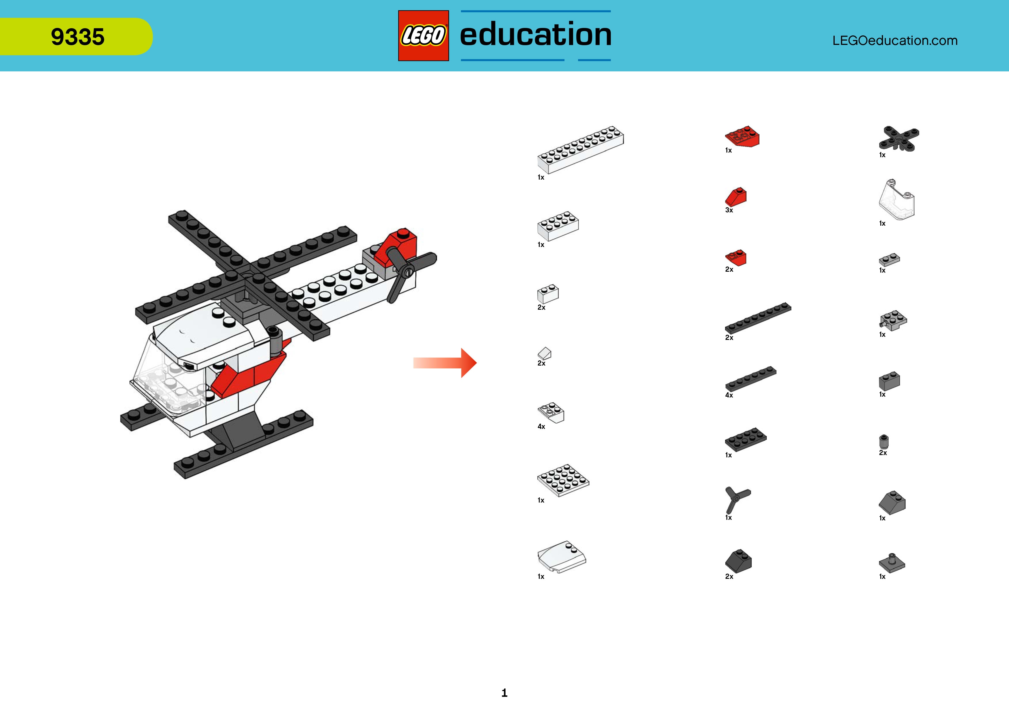 lego education space and airport set