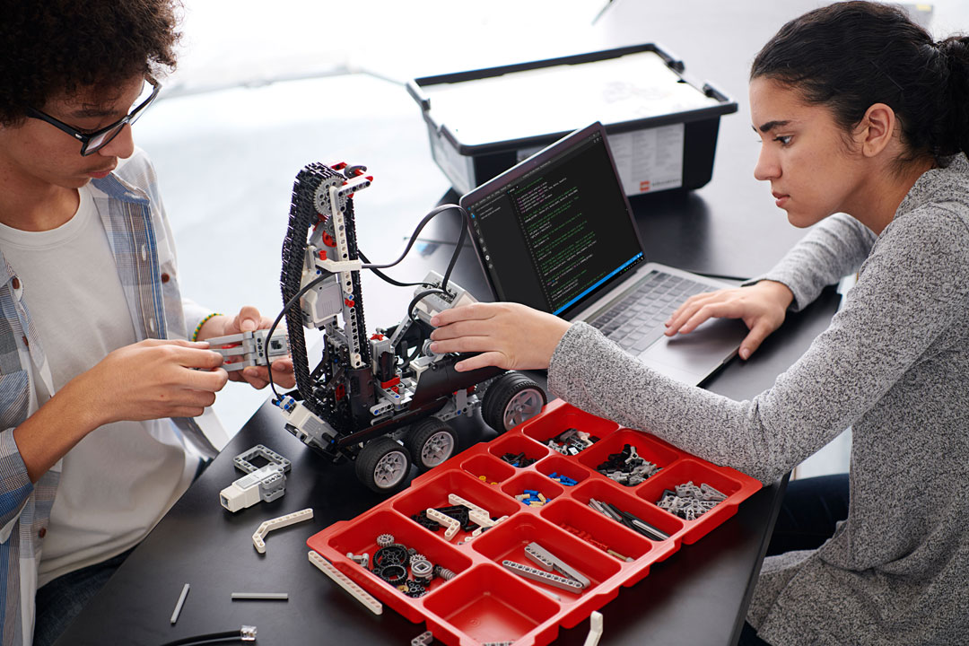 当ev3机器人遇上python编程