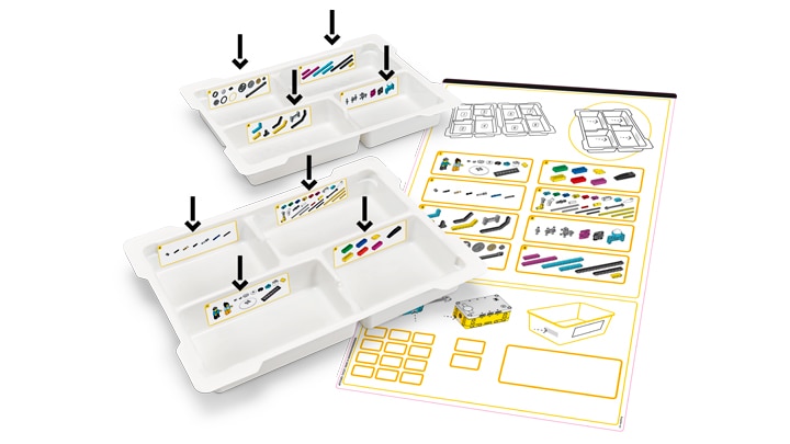 lego sorter tray