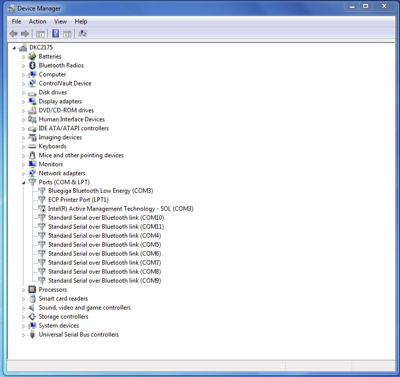 Install Bluetooth Device Windows 7