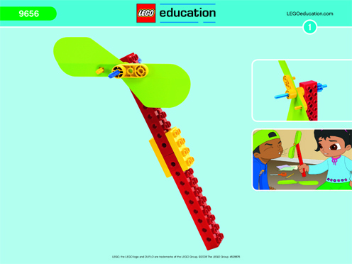 Lesson Plan Pinwheel Pinwheel - Early Simple Machines - Lesson Plans - LEGO Education